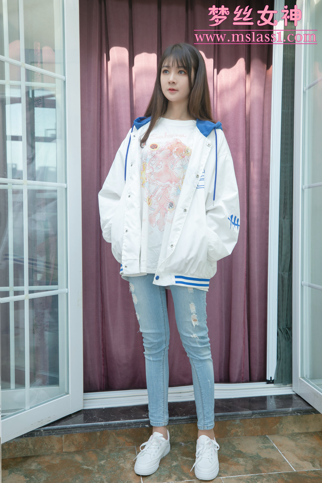 [MSLASS梦丝女神] 2021.06.20 牛仔裤的超美 郭襄