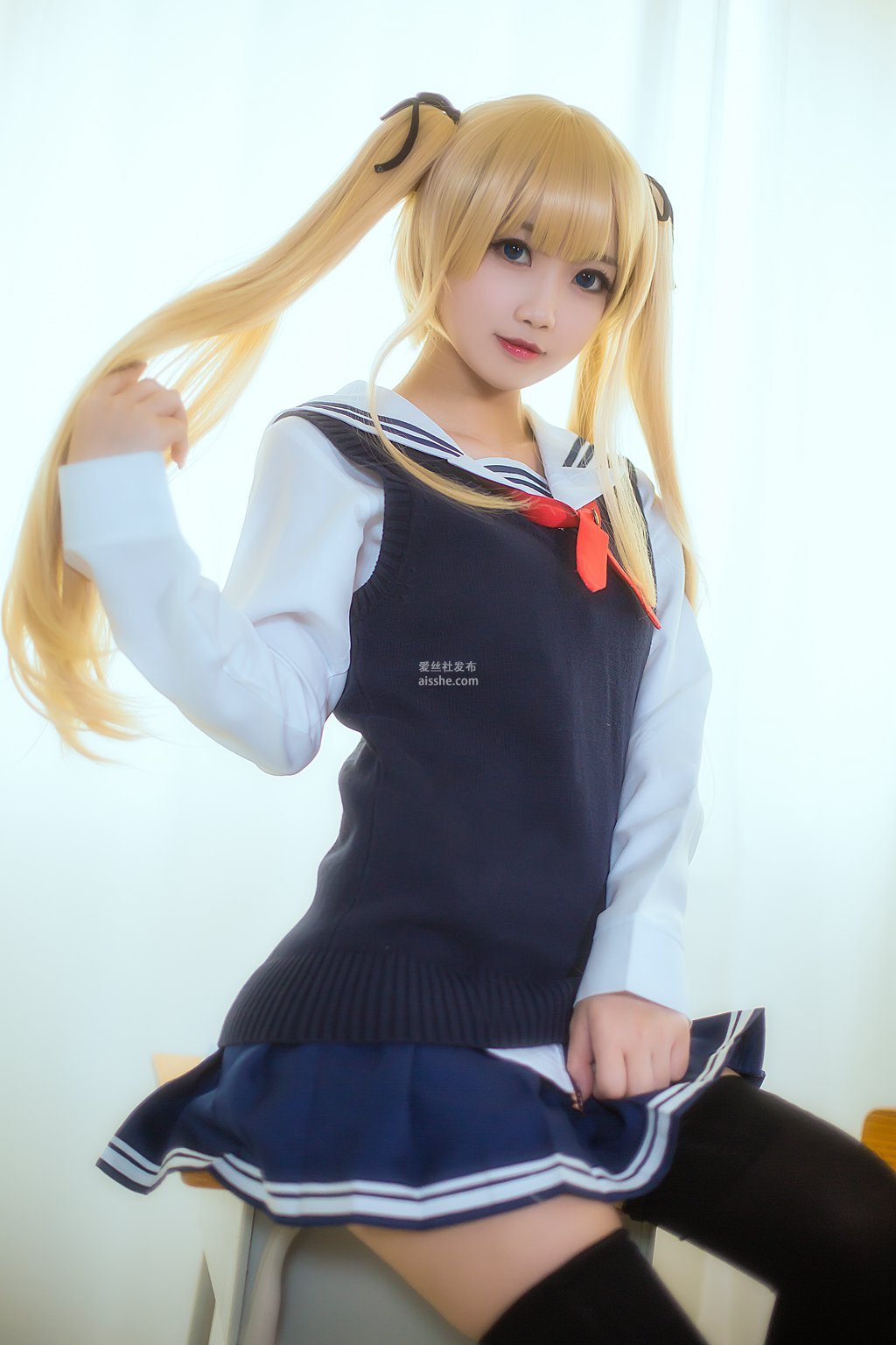 网红Coser@鬼畜瑶在不在w 校服