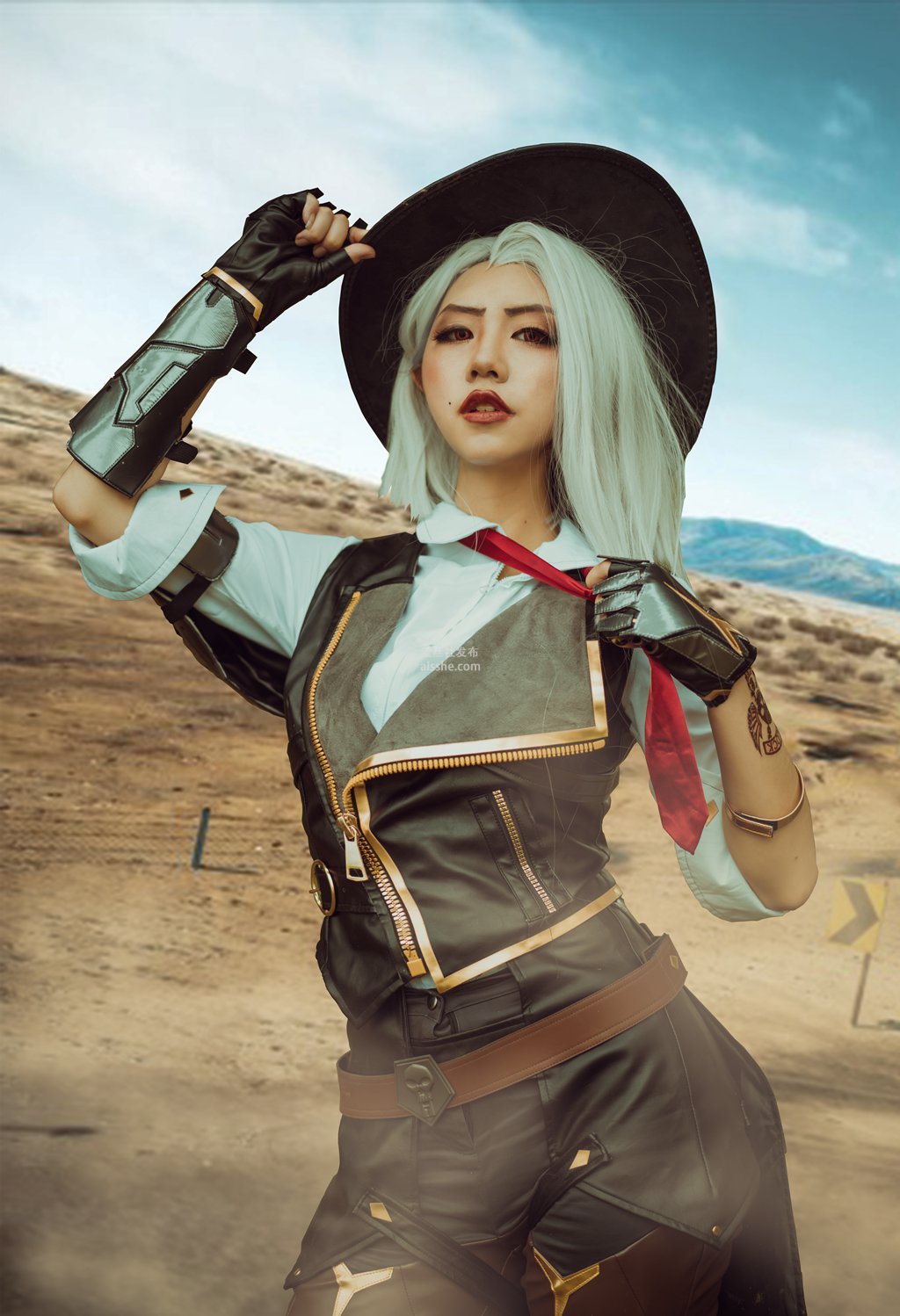 网红Coser@蓝小沂KiKi -酒吞童子