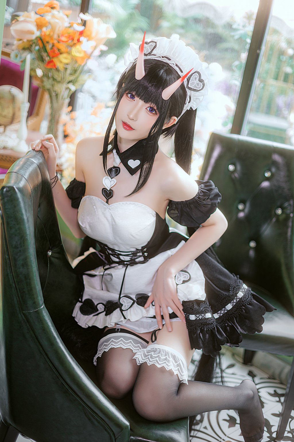 网红Coser@南宫 – 能代女仆