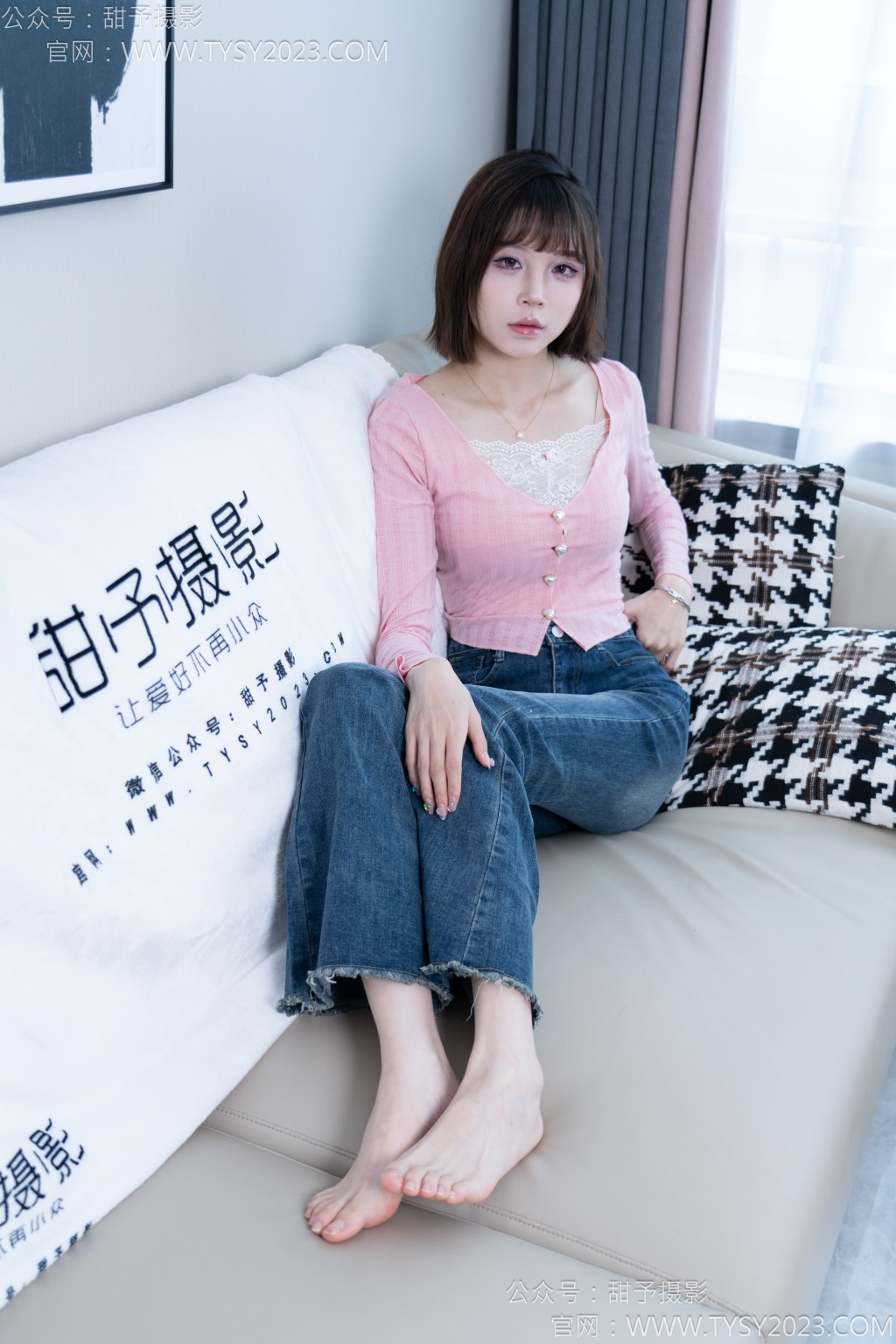[甜予摄影] NO.170 珞珞-板鞋、白棉袜、裸足（完整版）