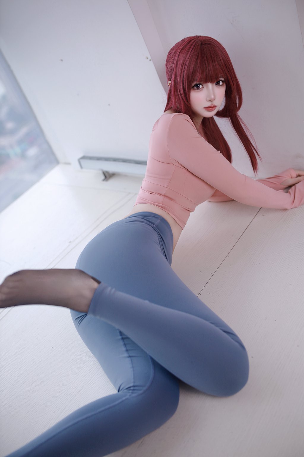 网红Coser@疯猫ss 卡芙卡瑜伽